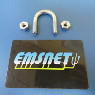 MCMASTER CARR  3043T11 Qty of 32 per Lot ZINC PLATED U BOLT ROHS 1/4''- 20x5/8''