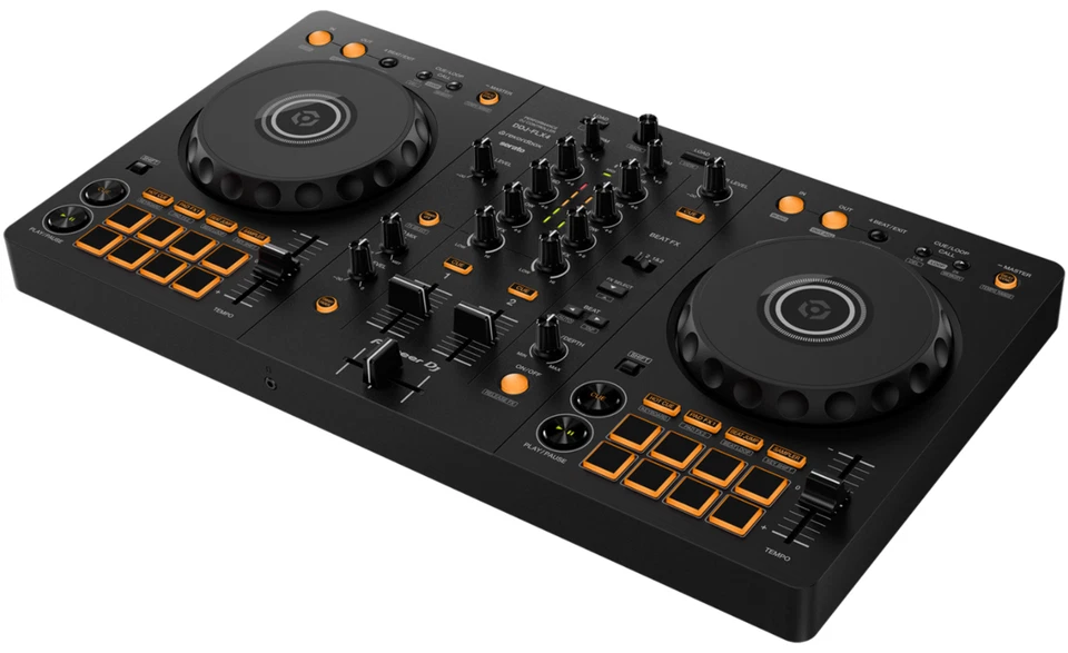 Pioneer DDJ-FLX4 2-channel DJ Controller + TASCAM TH-02 Studio Headphones NEW - Image 3 of 4