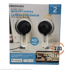 Merkury Innovations Smart Wi-Fi Security Camera (MI-CW248-199) - 2 PACK™