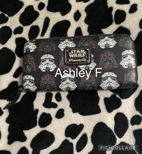 Loungefly Star Wars Darth Vader Stormtrooper Floral Sugar Skull Wallet