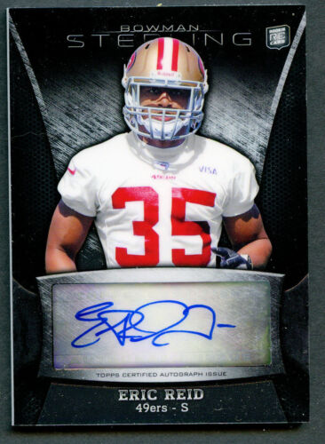 Eric Reid signed autograph auto 2013 Topps Bowman Sterling Football Card - Afbeelding 1 van 1