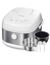 	TOSHIBA Induction Heating Rice Cooker - Low Carb Low Sugar Digital Steamer	