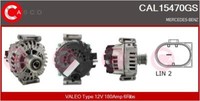 Casco Lichtmaschine Generator 180A 12V FüR Mercedes-Benz Glk-Klasse 220 CDI