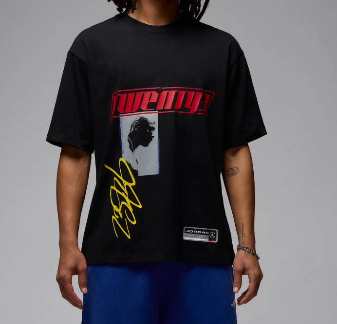 NEW* Men NIKE AIR JORDAN BRAND FLIGHT 23 ESSENTIAL TEE BLACK