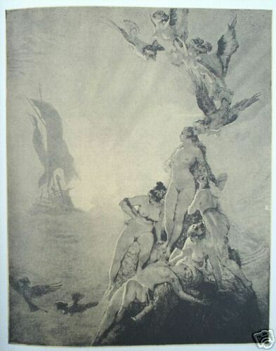1977 1st NORMAN LINDSAY ETCHINGS *LIKE NEW* w 100 FULL PAGE PLATES FREE EXPR W/W - Picture 9 of 20