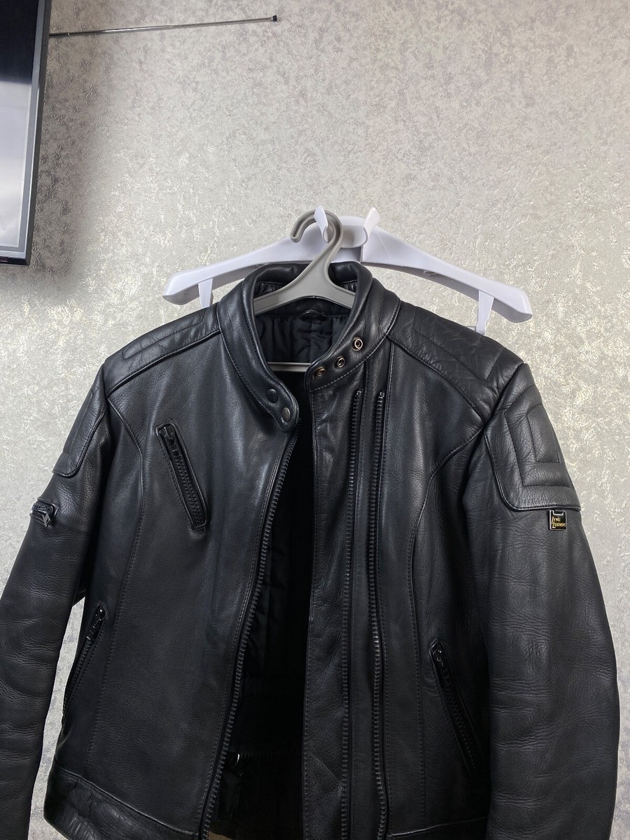 RARE Lewis Leathers Women's Cafe Racer Jacket Made in Korea Size