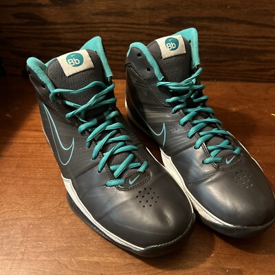 Nike Air Quick Handle Men's 9.5 #472633-006 Bb The Real Deal. Grayish Blue Green