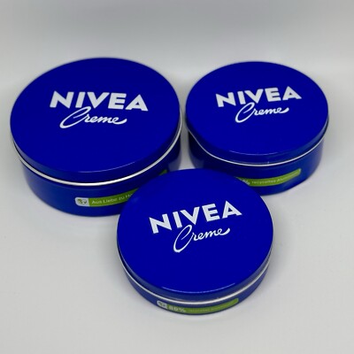 Nivea Creme Cream Made in Germany 400 ml (13.54 fl. oz.) Face Body Moisturizer