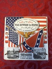 Sawyers View Master 3 Reel Set War Between The States Packet B 790 U9