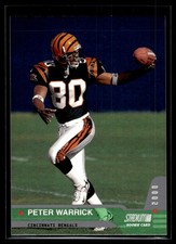 Peter Warrick 2000 Stadium Club Rookie Card #172. rookie card picture