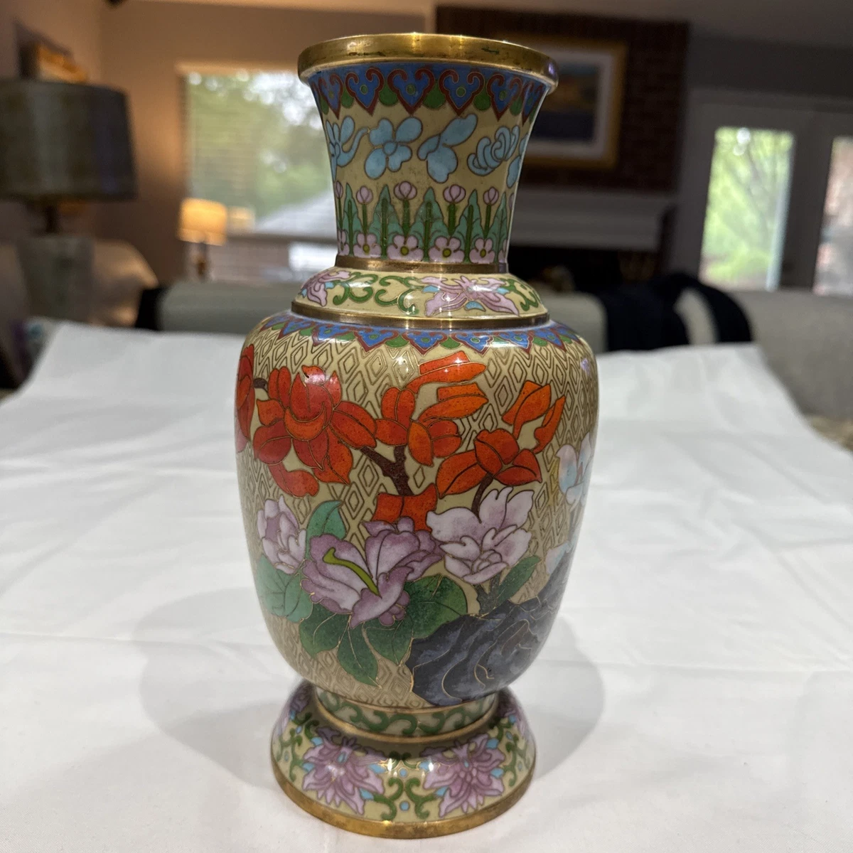 景泰蓝花瓶| eBay