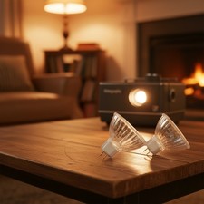 2pcs ELH 120V 300W Specialty Halogen Bulb for Projectors - MR16 GY5.3 Base