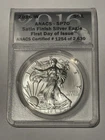 2016-W  Burnished Silver American Eagle - ANACS SP 70 First Day of Issue