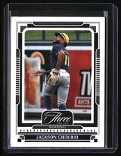 2025 Panini Three and Two Jackson Chourio 57/99 #12