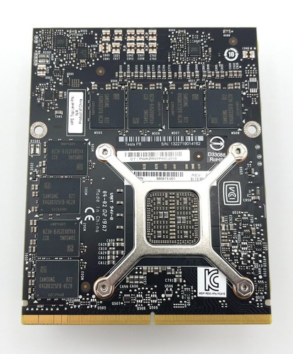 Nvidia 880708-B21 Tesla P6 Mezzanine Graphics Accelerator for HPE Synergy 480 - Picture 3 of 4