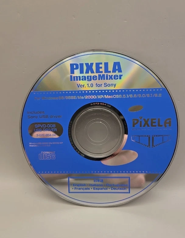 PIXELA Image Mixer For Sony V1.0 Win. 98/Me/2000/XP Mac 8.5.1/8.6/9.0/9.1/9.2(T5 - Image 2 of 4