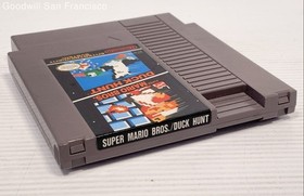 Nintendo NES Super Mario Bros & Duck Hunt Game Cartridge 1985 Untested