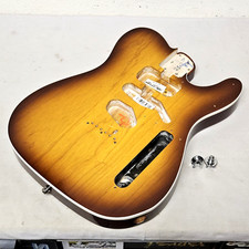 2015 Fender American Elite Tele Ash Body Tobacco Sunburst USA Guitar