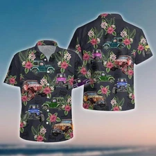 Colorful Hibiscus Hawaiian Shirt Unisex Adult Hw5241