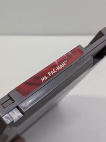 Ms. Pac-Man Namco (Nintendo NES, 1993) Cartridge with Sleeve - NICE