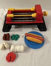Vintage Fisher Price Fun With Food Sizzling Barbecue Set Complete 2110 Kabob