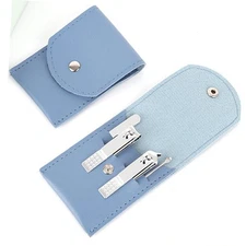 4-in-1 Nail Art Set with Portable Holster: Hand Nail Clipper Beauty Tool