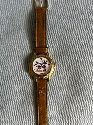 Vintage Lorus Musical Mickey And Minnie Mouse Love Musical  display picture 2