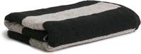 Möve Superwuschel Blockstreifen Handtuch 50 X 100 Cm Aus 100% Baumwolle, Black/C