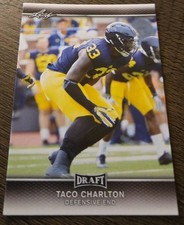2017 Leaf Draft - Taco Charlton #63 (RC)