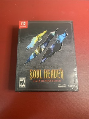 The Legacy of Kain: Soul Reaver 1&2 Remastered Deluxe Edition (Switch) NEW