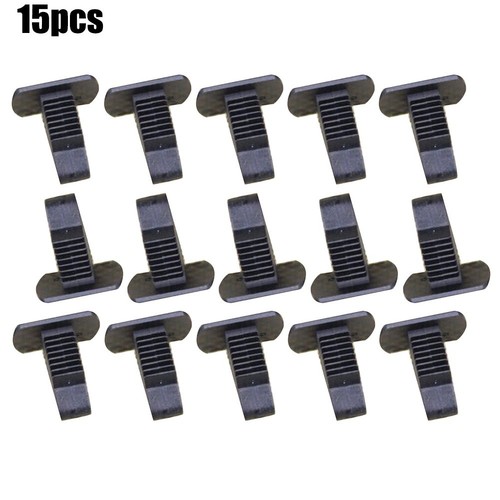 15 pezzi fermo stampaggio a bilanciere in nylon nero OEM# 51711496621 alta quali