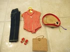 Vintage Mattel  Barbie #967 Picnic Set Outfit 1960's