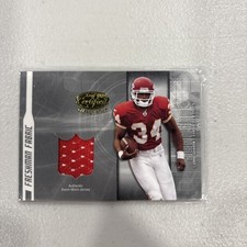 2003 Certified Materials Football Larry Johnson Freshman Fabric /1250 - SD5357