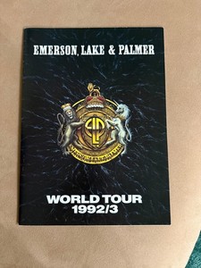 Emerson, Lake & Palmer World Tour 1992/3 Concert Program