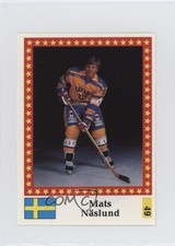 1991 Semic Hockey World Championship Stickers Milky Way Back Mats Naslund 0i4g