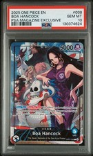2025 ONE PIECE PROMO BOA HANCOCK #038 PSA MAGAZINE EXLUSIVE PSA 10 GEM MINT