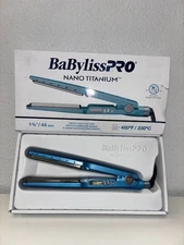 BaBylissPRO® Nano Titanium™ 1¾"or 44mm Digital Ionic Straightener, Blue
