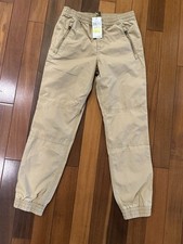 NEW Ralph Lauren Polo Classic Khaki Chino Khaki Pants Medium Boys 10-12
