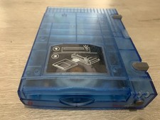Iomega Zip Drive Z100USB Blue Clear Transparent, Untested but in clean condition
