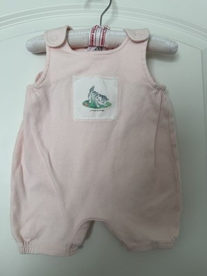 Baby gap Newborn girls romper soft pink knit Little Kitten