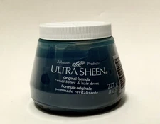 Ultra Sheen Original Formula Conditioner Hair Dress Blue 8 oz Size Johnson New