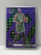 2024-25 Panini Mosaic - Derrick White #66 Fluorescent Purple Mosaic Prizm /249