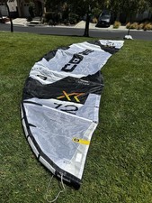 CORE XR7 12m Kite White/Black with Original Backpack
