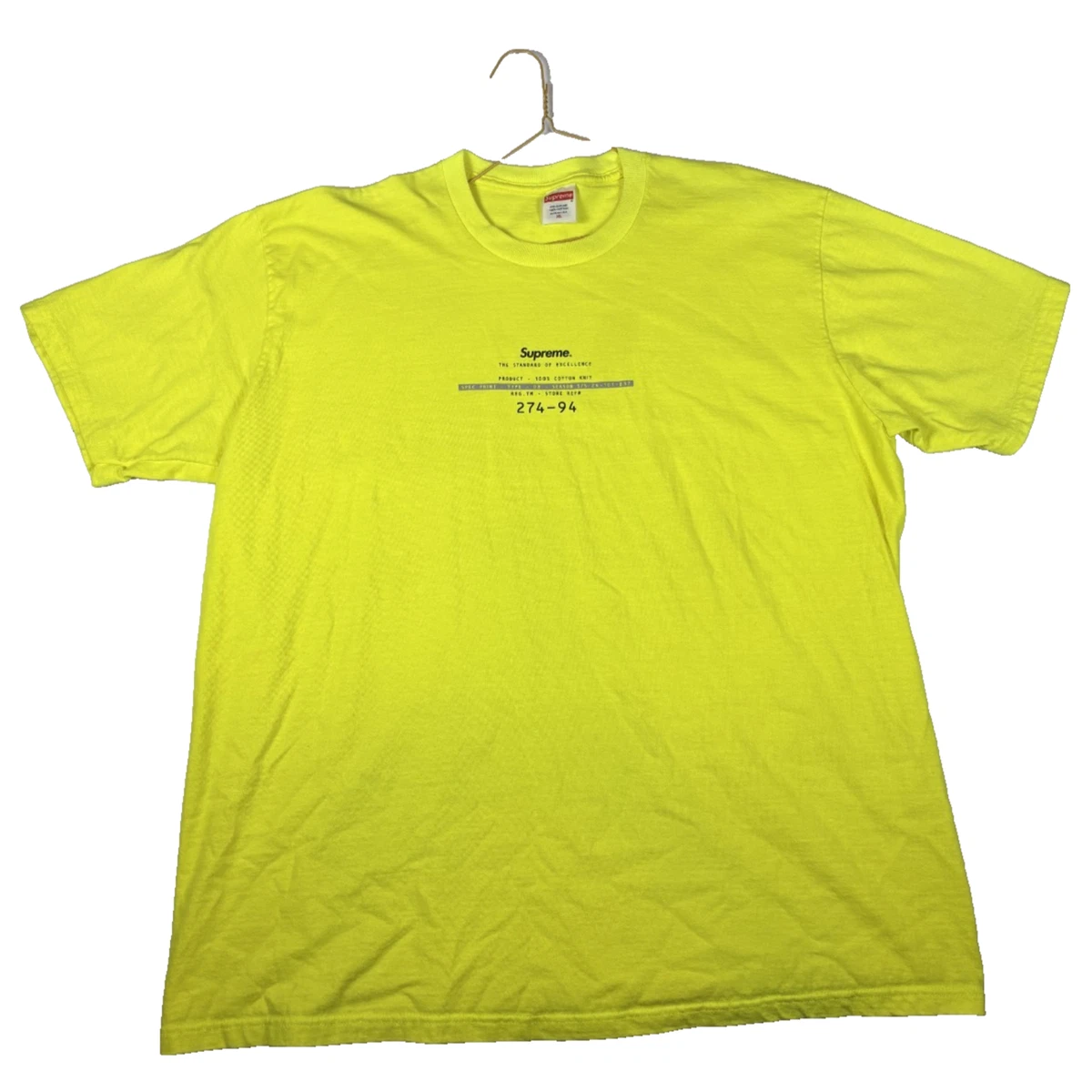 Supreme Yellow Size XL Shirts for Men for sale | eBay