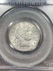 PCGS AU58 1900 S BARBER QUARTER BLAST WHITE TOUGH DATE