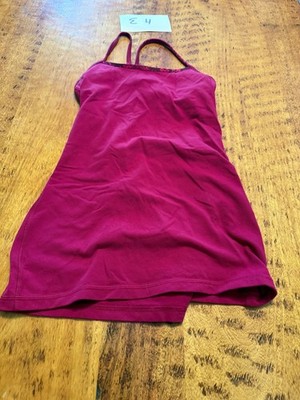 Lululemon Razor back Tank Top Size See Measurements SZ S/M E4