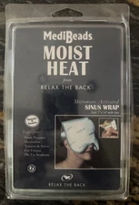 Bruder MediBeads Moist Heat Sinus Wrap,  Size: 7 X 14  Microwave Activated