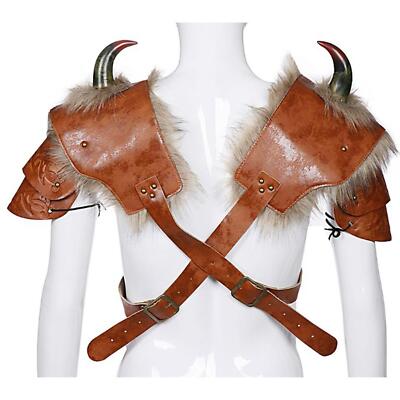 Mittelalter Schulterschultermuster Wikinger Piratenschulter für Cosplay Rollenspiel