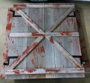 Custom Reclaimed Salvaged Barn Wood Shutters Ebay