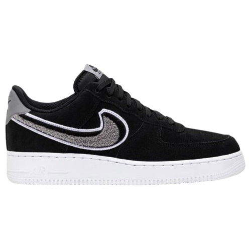 Nike Air Force 1 '07 LV8 'Reflective Swoosh - Black Crimson Nike Air Force 1 '07 LV8 'Reflective Swoosh - Black Crimson